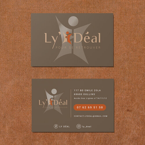 Création carte de visite Grenoble