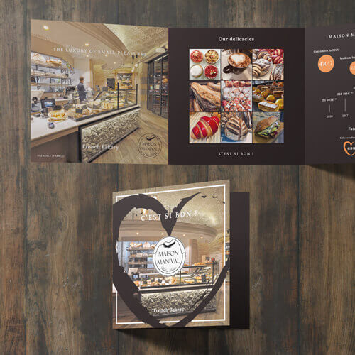 Création dépliant Grenoble