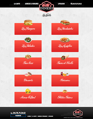 Exemple création site internet Grenoble